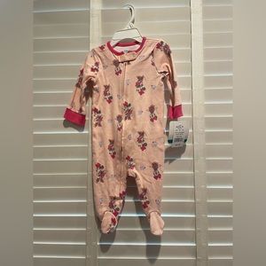 NWT Disney Kohl’s Pink Baby Onesie, 0/3M